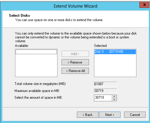 modify volume host_confirm